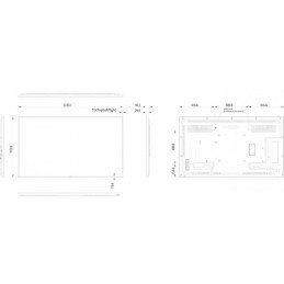 MNT Signage 55" FHD 24/7 450nit Android