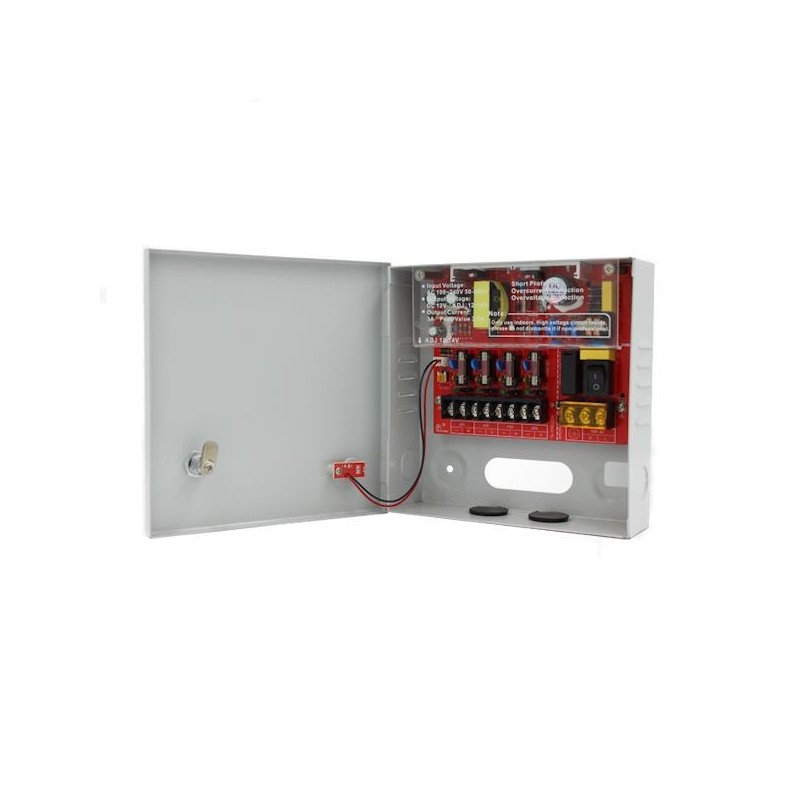 Surse alimentare 12V pentru camere Sursa alimentare CCTV 12V 3A 4 iesiri STR1203-04C Strong Euro Power Surse alimentare 12V pentru camere Sursa alimentare CCTV 12V 3A 4 iesiri STR1203-04C Strong Euro Power