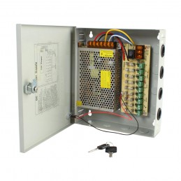 AndGoodSursa alimentare 12V / 10A 9Ch CCTV S120910
