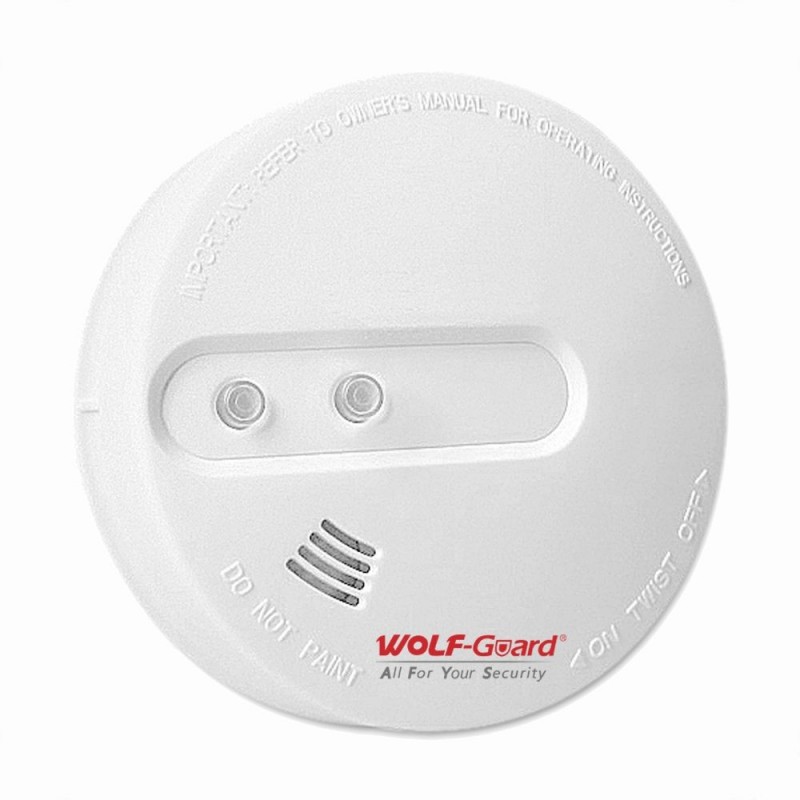 Wolf-GuardSenzor de fum si temperatura wireless Wolf-Guard YG-04