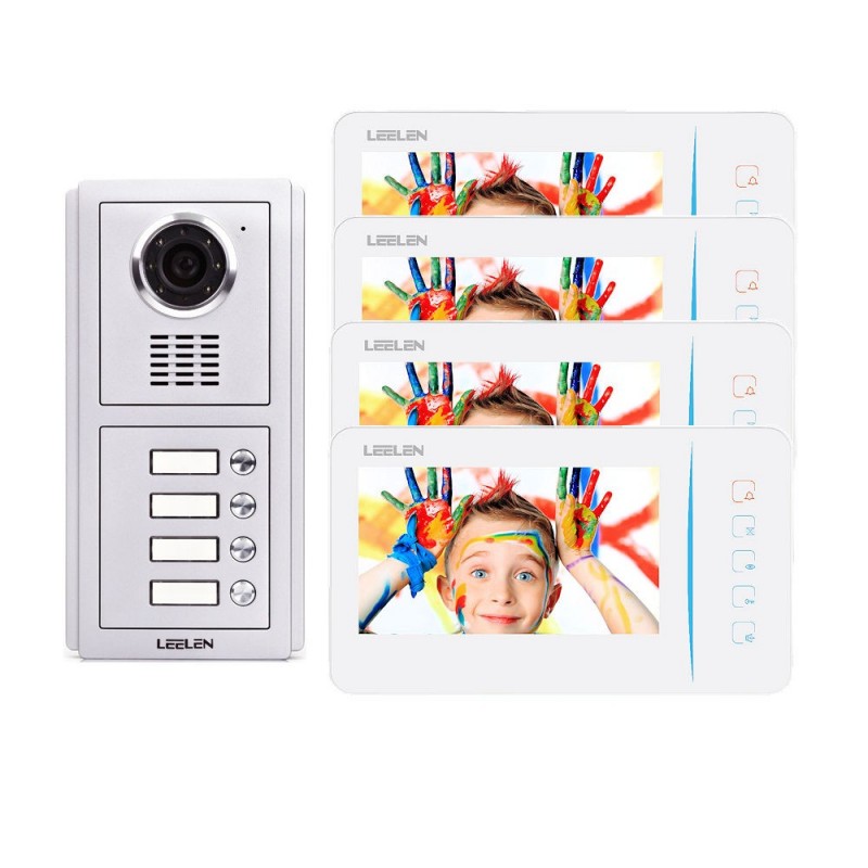 LeelenVideointerfon Leelen N60 pentru 4 apartamente