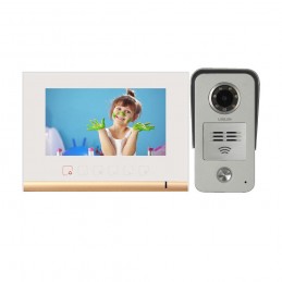 LeelenVideointerfon Leelen N72B alb cu cititor de card