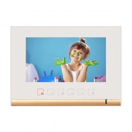 Videointerfoane Videointerfon Leelen N72B cu tastatura si cititor de card - alb Leelen