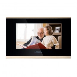 Videointerfoane Videointerfon IP LEELEN 4 familii cu cititor de card Leelen