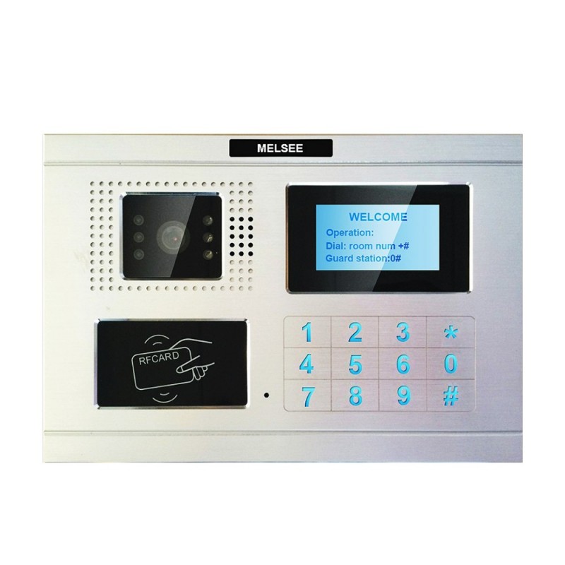 MelseePOST EXTERIOR VIDEOINTERFON 7” COD ACCES MELSEE MS304C