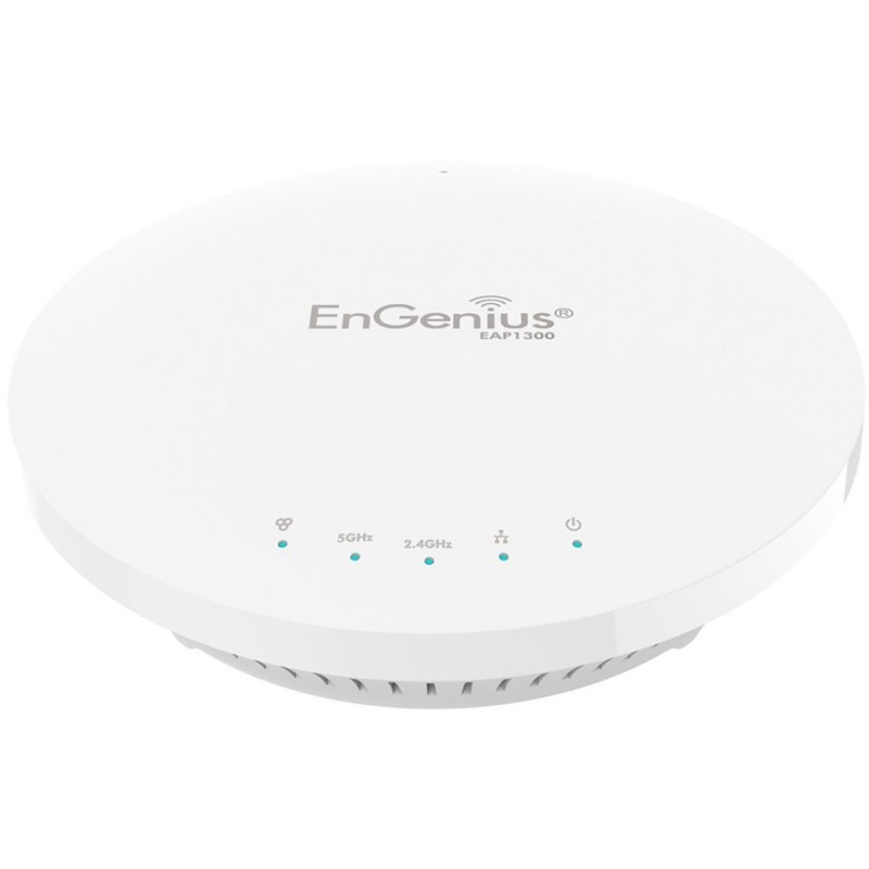 ENGENIUSWireless 11acW2 AP Ceiling Mount 11ac/b/g/n 2.4+5GHz 400+867 2T2R 4x5dBi ia GbE PoE