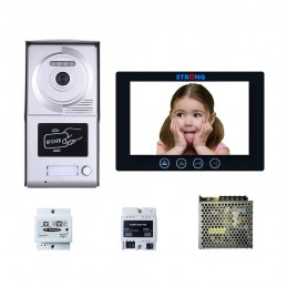 Videointerfoane VIDEOINTERFON IP CU CITITOR DE CARD 10" STRONG-4 Strong Euro Power