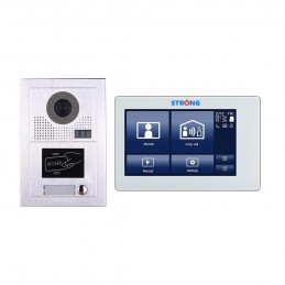 Strong Euro PowerVIDEOINTERFON IP CU CITITOR DE CARD 7" STRONG-12