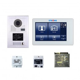 Strong Euro PowerVIDEOINTERFON IP CU CITITOR DE CARD 7" STRONG-12