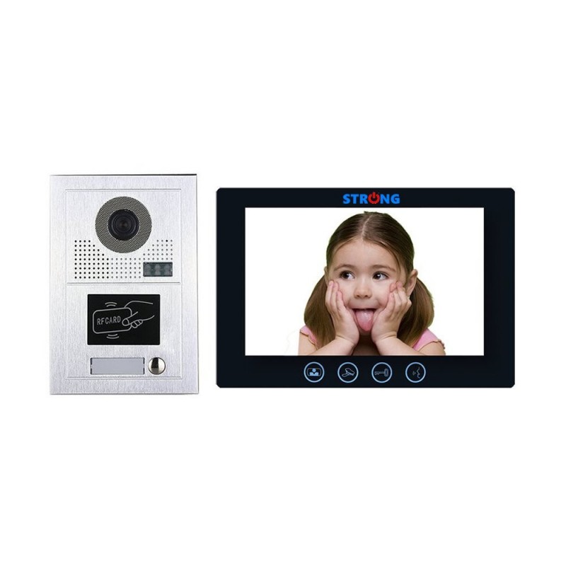 Strong Euro PowerVIDEOINTERFON IP CU CITITOR DE CARD 10" STRONG-16