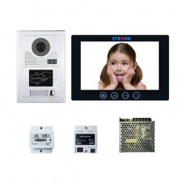 Strong Euro PowerVIDEOINTERFON IP CU CITITOR DE CARD 10" STRONG-16