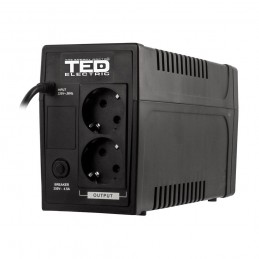 TEDUPS 700VA 400W LED TED LINE INTERACTIVE CU STABILIZATOR 2 IESIRI SCHUKO