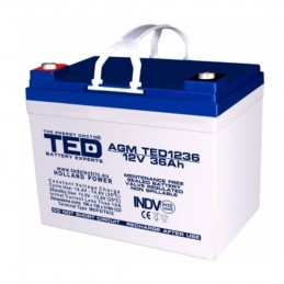 TEDBATERIE AGM TED1233M6 12V 33AH HIGH RATE