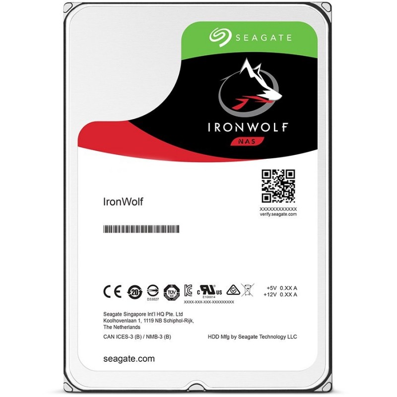 SeagateSEAGATE HDD Desktop Iron Wolf Guardian NAS(3.5"/4TB/SATA 6Gb/s/rpm 5900)