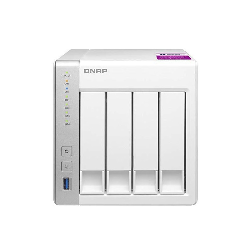 QNAPQNAP NAS 4BAY TWR AL-314 1.7GHZ 1GB 2LAN