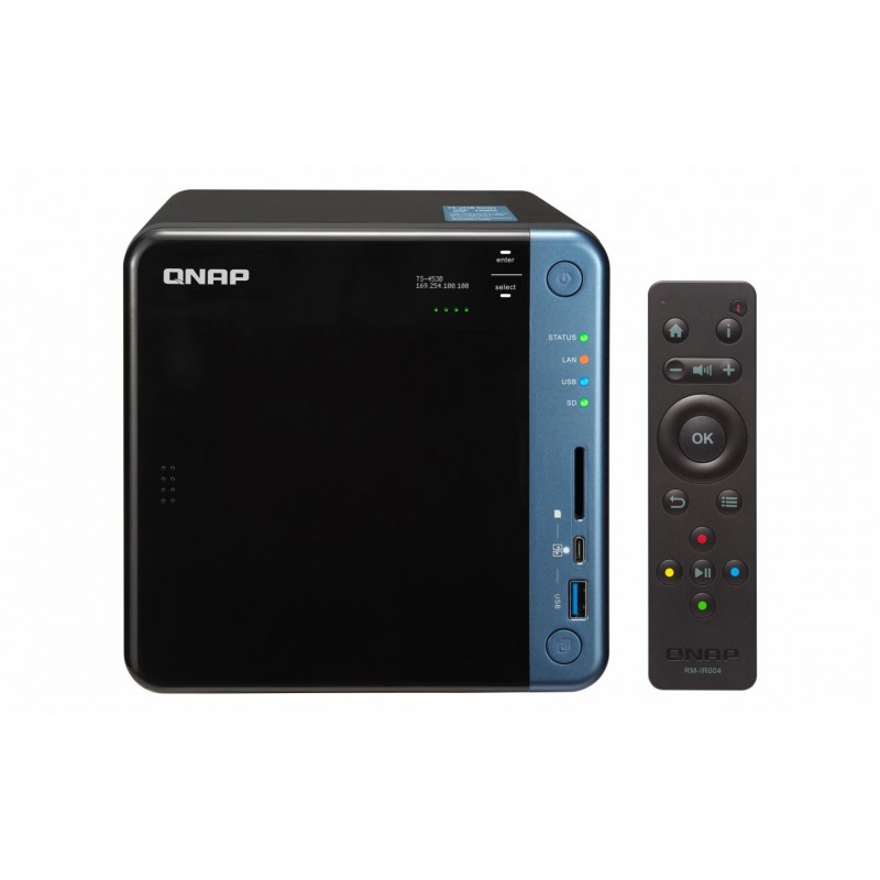 QNAPQNAP NAS 4BAY TWR J3455 1.5GHZ 4GB 2LAN