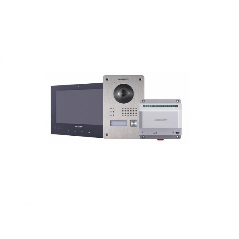 Videointerfoane HK SET VIDEOINTERFON 2 FIRE DS-KIS701 HIKVISION