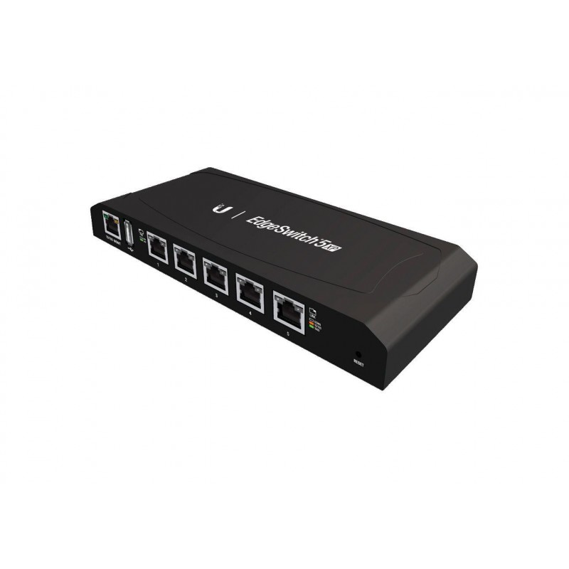 UBIQUITIUB EDGESWITCH 5X GIGABIT POE PORTS, 60W