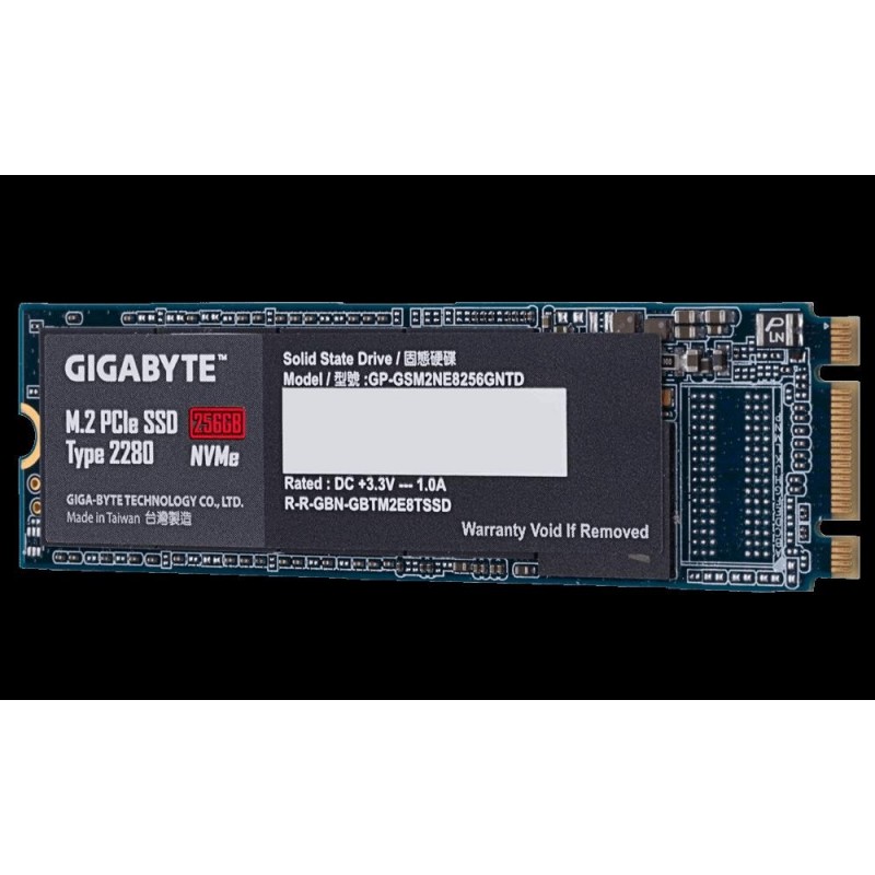 GIGABYTEGIGABYTE SSD M.2 PCIe 256GB