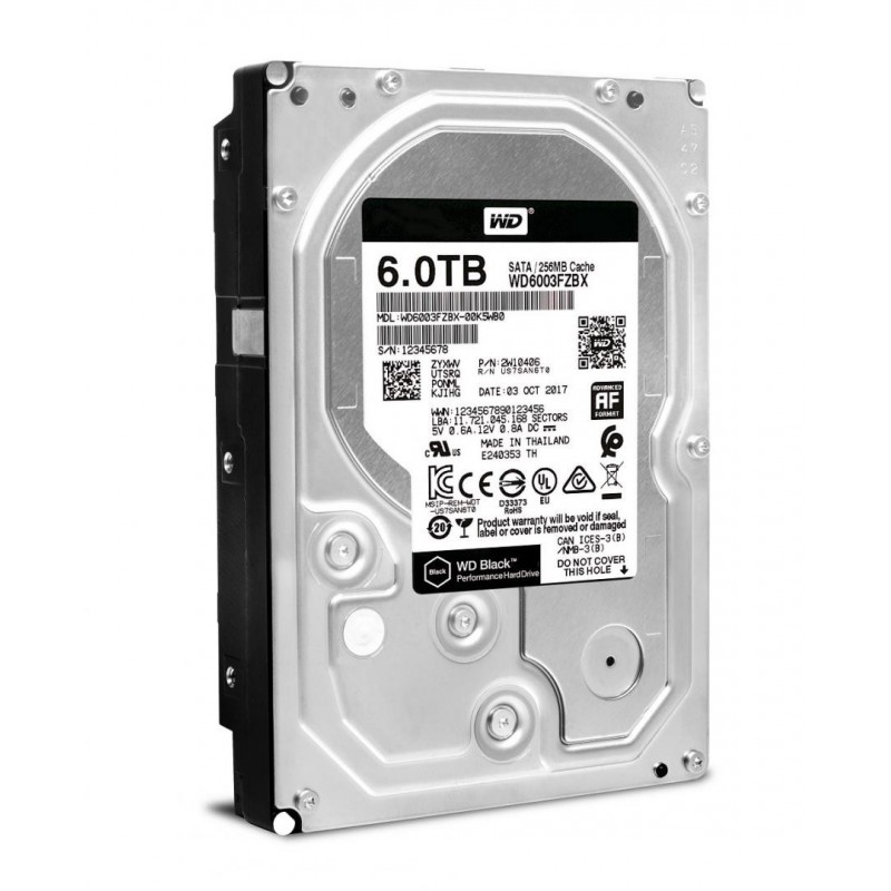WDWD HDD3.5 6TB SATA WD6003FZBX