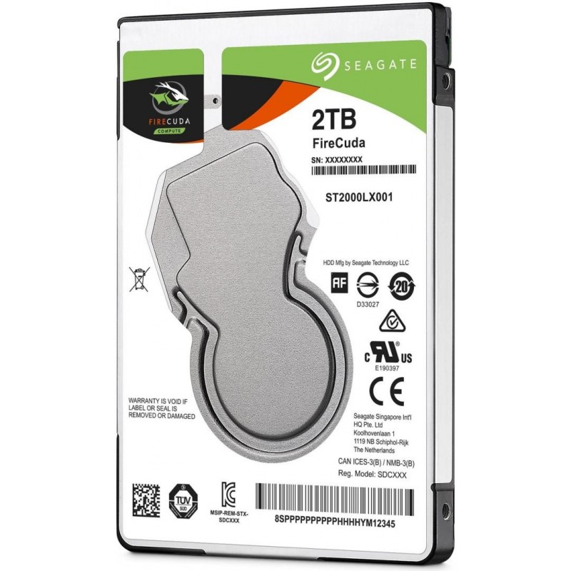 SeagateSG SSHD2.5 2TB SATA ST2000LX001