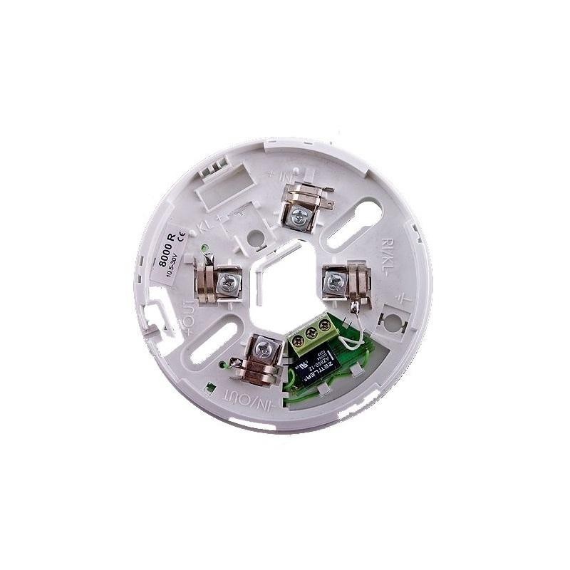 Accesorii incendiu SOCLU CU RELEU DETECTORI CONV. SERIA8000 Unipos