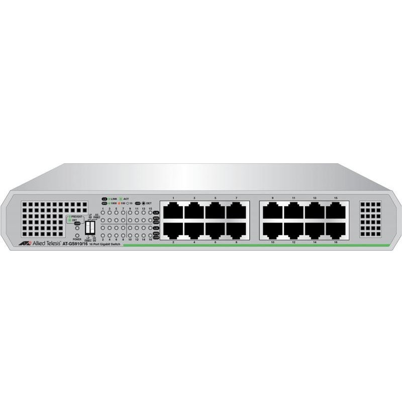 Switch 16 port 10/100/1000TX unmanaged switch ALLIED TELESIS Switch 16 port 10/100/1000TX unmanaged switch ALLIED TELESIS