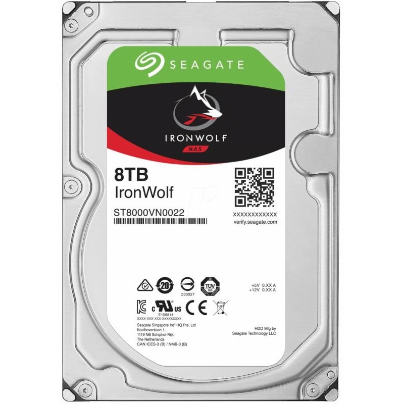 SeagateSG HDD3.5 8TB SATA ST8000VN0022
