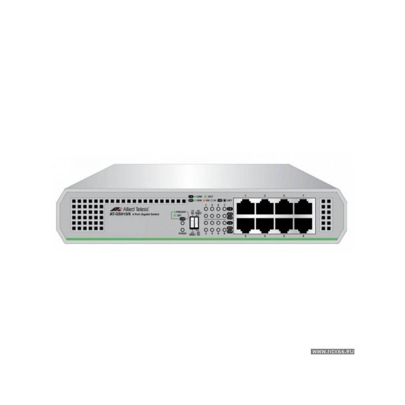 Switch ATI SW 8P GB L2 UNMANAGED ALLIED TELESIS Switch ATI SW 8P GB L2 UNMANAGED ALLIED TELESIS