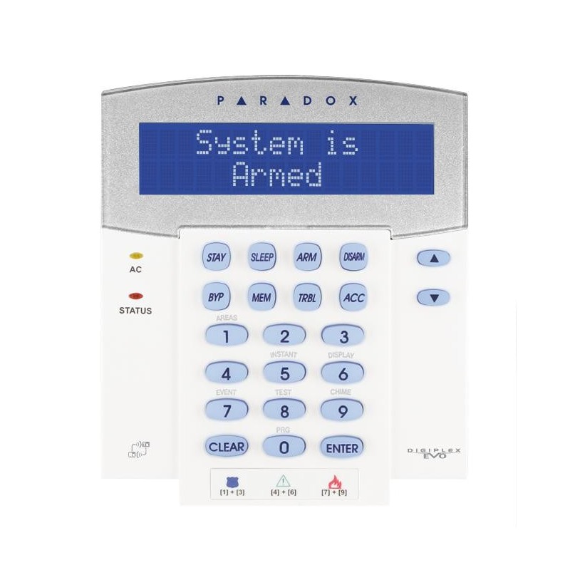 Centrale si tastaturi TASTATURA LCD PARADOX DIGIPLEX K641LX PARADOX