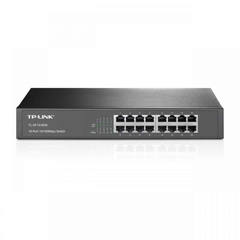 TP-LINKTPL SW 16P-FE UNMNGD DESK/RM TP-LINKTPL SW 16P-FE UNMNGD DESK/RM