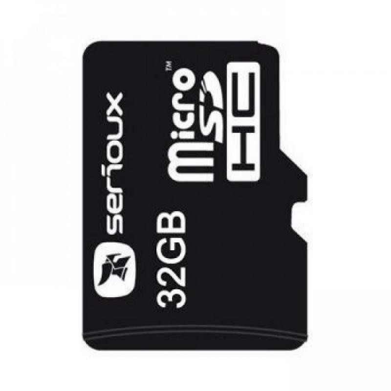 SERIOUXMICROSDHC 32GB SERIOUX CU ADAPTOR CL10