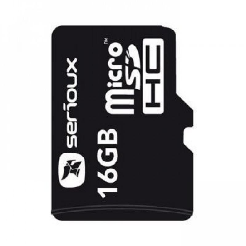 SERIOUXMICROSDHC 16GB SERIOUX CU ADAPTOR CL10
