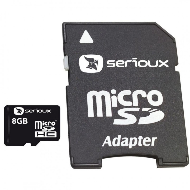 Carduri memorie MICROSDHC 8GB SERIOUX CU ADAPTOR CL10 SERIOUX Carduri memorie MICROSDHC 8GB SERIOUX CU ADAPTOR CL10 SERIOUX