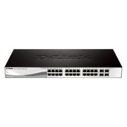 D-LINKDLINK SW 24P-GB 4P-SFP SMART RM