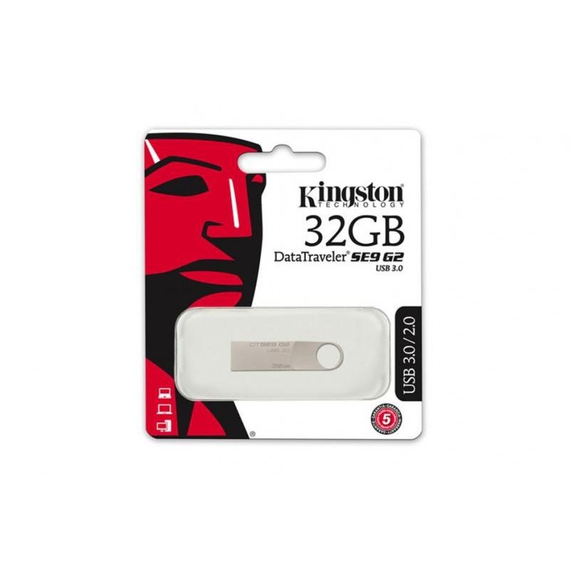 KINGSTONUSB 3.0 32GB KS DT SE9 G2 METALIC