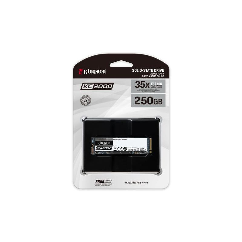 KINGSTONKS SSD 250GB M.2 2280 KC2000