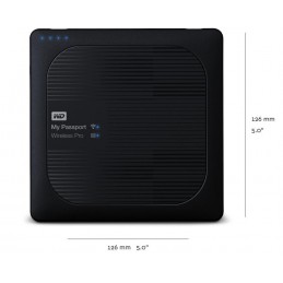 HDD extern EHDD 2TB WD 2.5 MY PASSPORT WIRELESS PRO WD