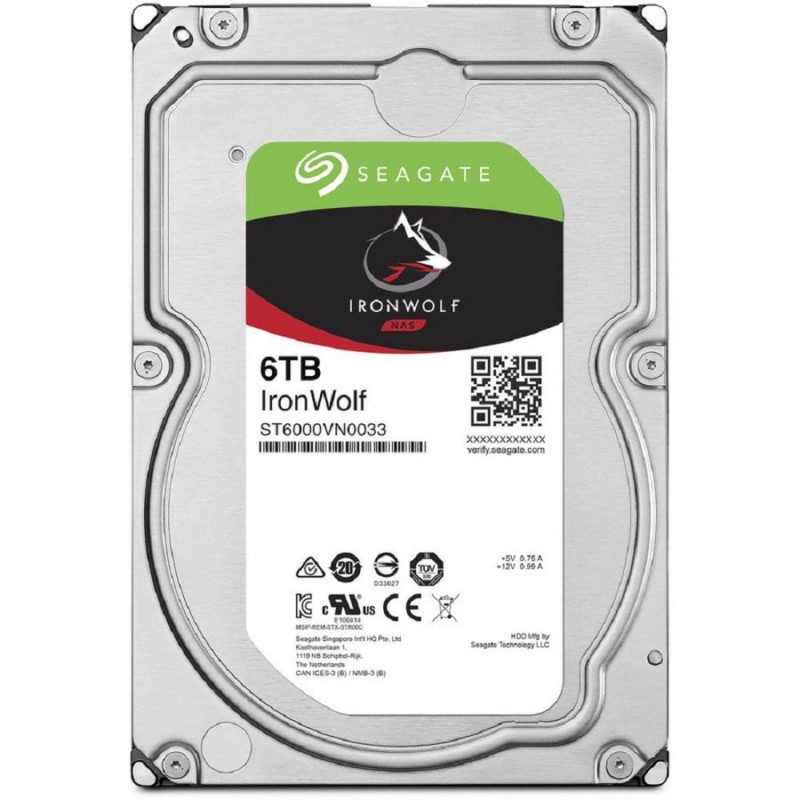 SeagateSG HDD3.5 6TB SATA3 ST6000VN0033