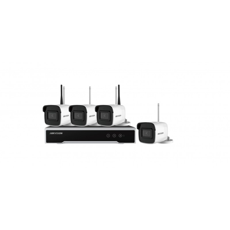 Sisteme supraveghere Hikvision KIT 4CAMERE BULLET+1NVR+1HDD WIFI 4MP HIKVISION