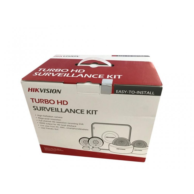 HIKVISIONKIT HK DS-J142I DVR 3MP + 4CAMERE 3.6MM