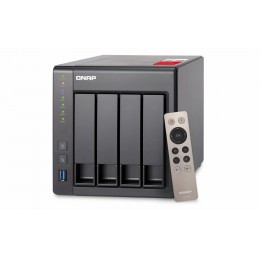 QNAPQNAP NAS 4BAY TWR J1900 2.0GHZ 2GB 2LAN