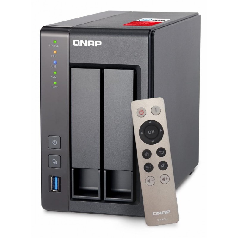 QNAPQNAP NAS 2BAY TWR J1900 2.0GHZ 2GB 2LAN