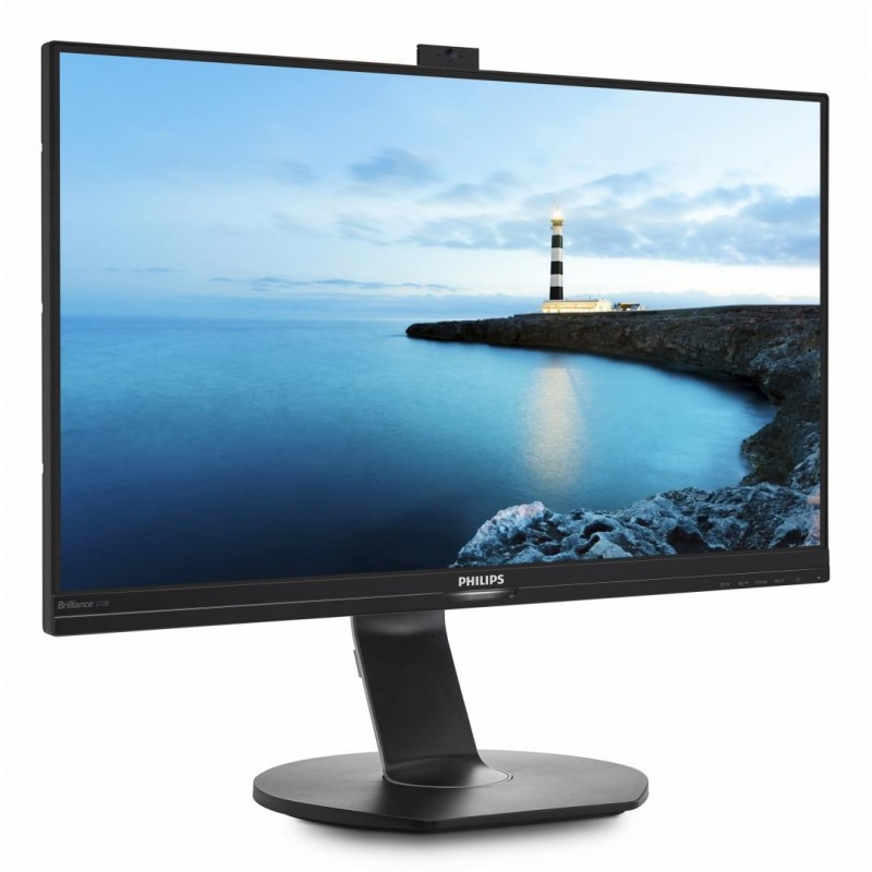 Monitoare  Monitor 27" PHILIPS 272B7QPTKEB, IPS, WLED, 16:9, 2560*1440, 60hz, 5ms GTG, 350 cd/m2, 178/178, 1000:1, anti-glare...