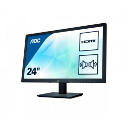 AOC Monitor 23.6" AOC E2475SWJ, FHD, TN, 16:9, 1920*1080, 60hz, WLED, 1 ms, 250 cd/m2, 1000:1, 170/160, HDMI, D-SUB, DVI, Ken...