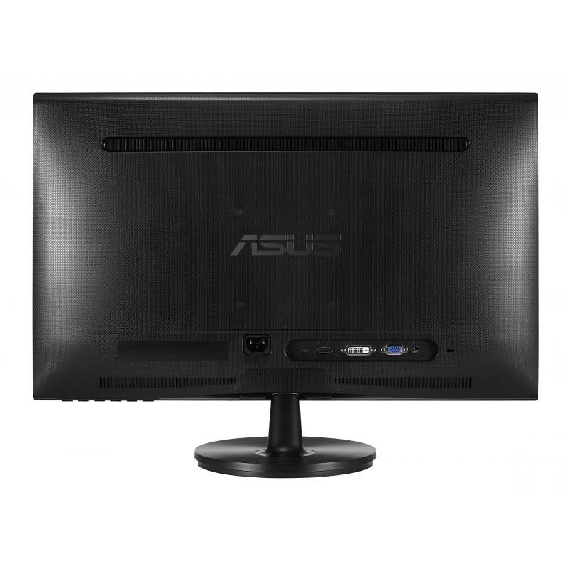 ASUS Monitor 23.6" ASUS VS247HR, FHD, TN, 16:9, WLED, 2 ms, 250 cd/m2, 170/160, 1000:1, HDMI, VGA, DVI, VESA, , Black
