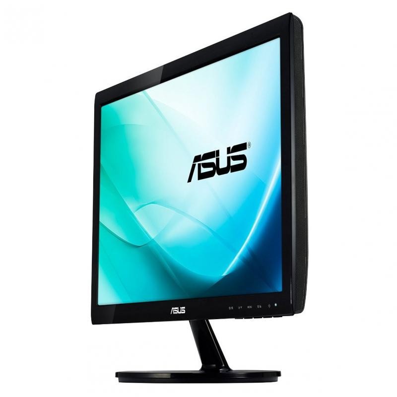 ASUS Monitor 18.5" ASUS VS197DE, FWXGA 1366*768, TN, 16:9, WLED, 5 ms, 200 cd/m2, 90/65, 600:1, VGA, VESA, Kensington lock, B...
