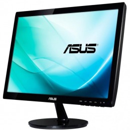 ASUS Monitor 18.5" ASUS VS197DE, FWXGA 1366*768, TN, 16:9, WLED, 5 ms, 200 cd/m2, 90/65, 600:1, VGA, VESA, Kensington lock, B...