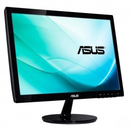 ASUS Monitor 18.5" ASUS VS197DE, FWXGA 1366*768, TN, 16:9, WLED, 5 ms, 200 cd/m2, 90/65, 600:1, VGA, VESA, Kensington lock, B...