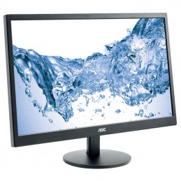 AOC Monitor 23.6" AOC E2470SWHE, FHD, TN, 16:9, WLED, 5 ms, 250 cd/m2, 20M:1, 170/160, HDMI, VGA, VESA, Black
